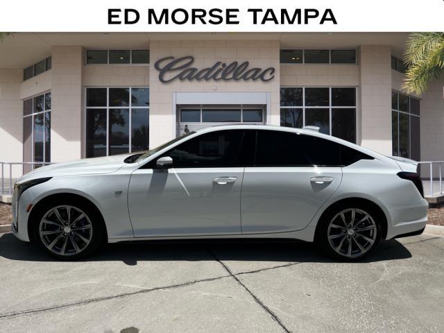 Used 2025 Cadillac CT5 Sport with VIN 1G6DP5RK5S0104293 for sale in Tampa, FL