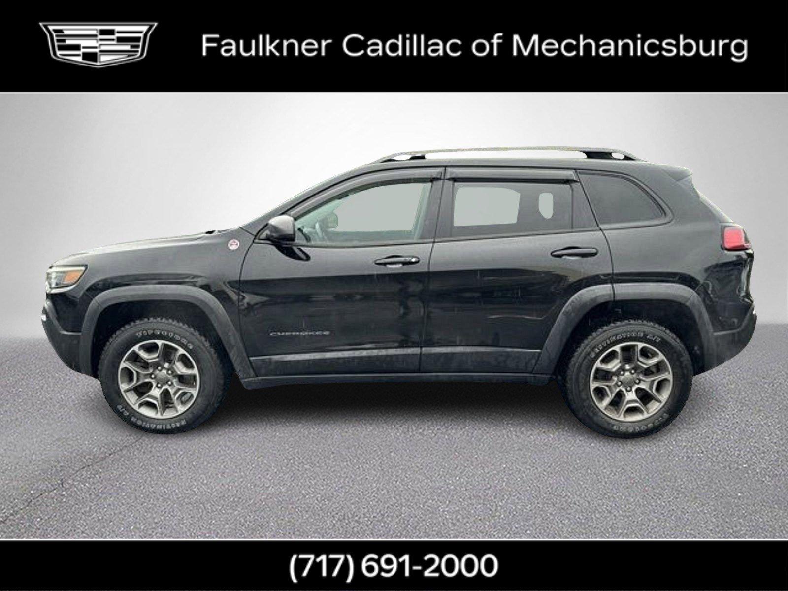 Used 2021 Jeep Cherokee Trailhawk with VIN 1C4PJMBX0MD157779 for sale in Mechanicsburg, PA