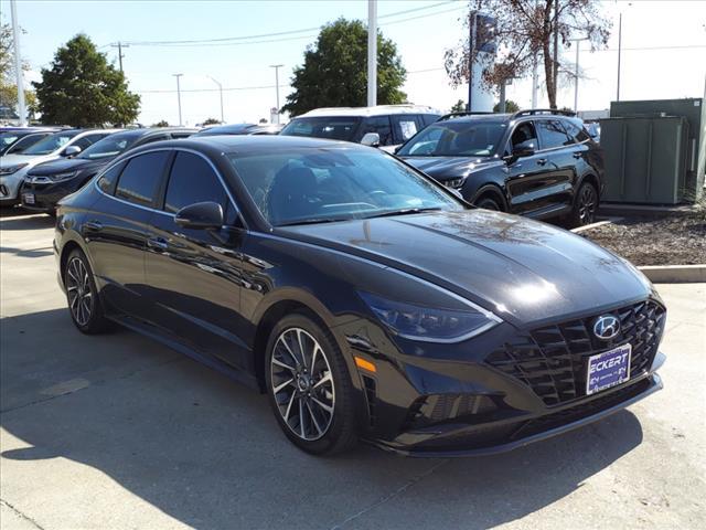 Used 2022 Hyundai Sonata Limited with VIN KMHL34J28NA173919 for sale in Denton, TX