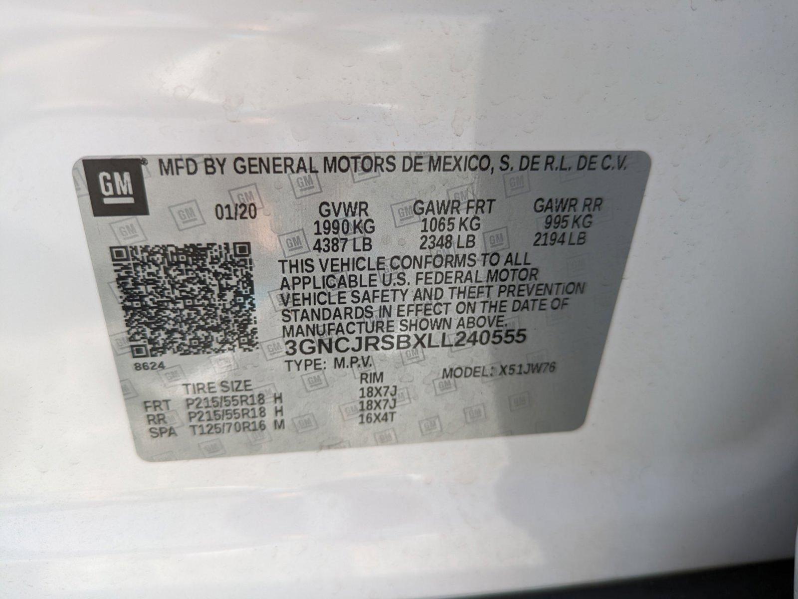 2020 Chevrolet Trax Vehicle Photo in Sanford, FL 32771