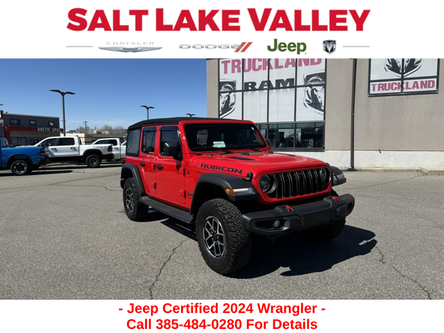 2024 Jeep Wrangler Vehicle Photo in Salt Lake City, UT 84115-2787