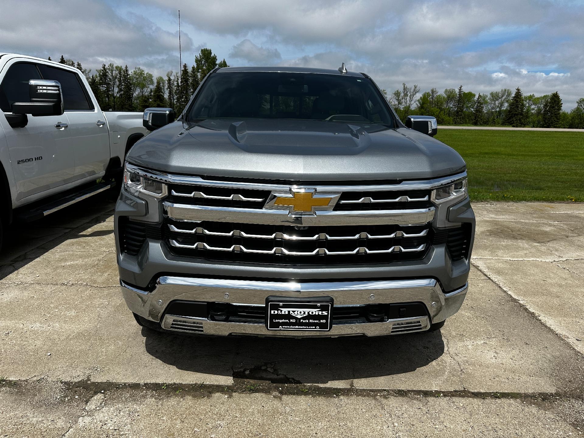 Used 2023 Chevrolet Silverado 1500 LTZ with VIN 2GCUDGED9P1143747 for sale in Langdon, ND