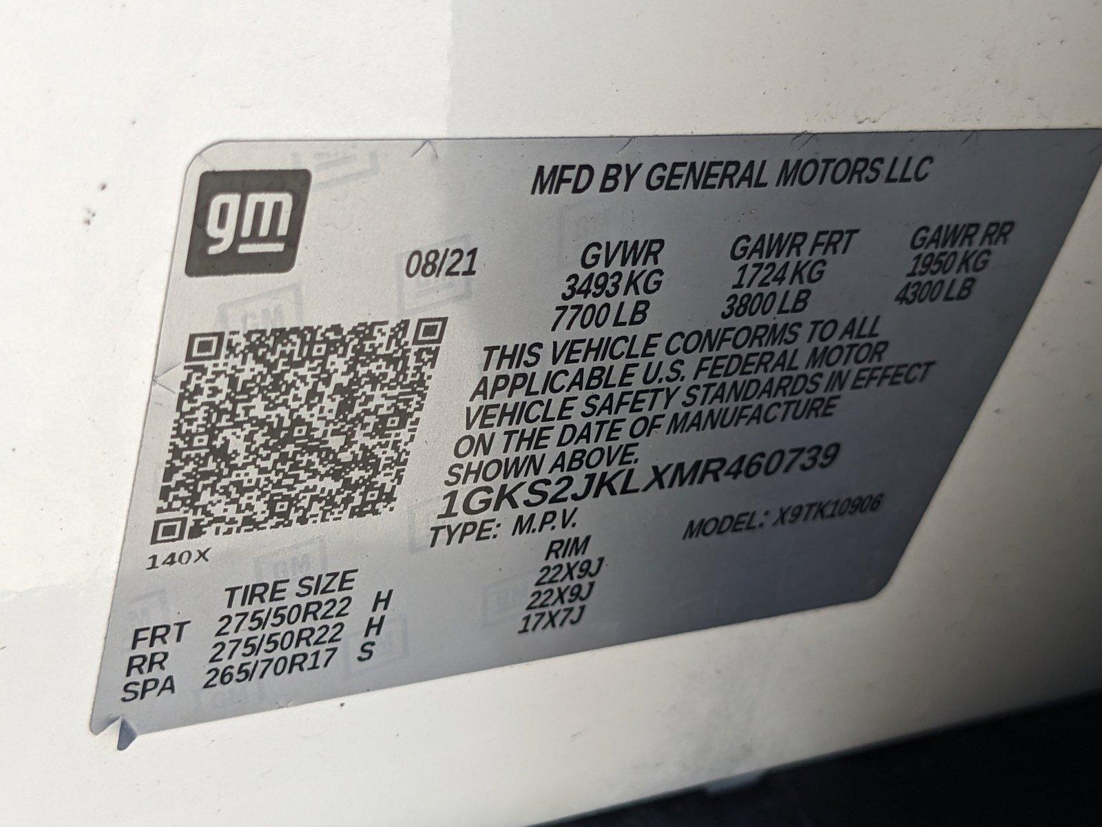 2021 GMC Yukon XL Vehicle Photo in MIAMI, FL 33172-3015