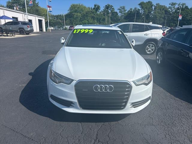 Used 2015 Audi A6 Premium Plus with VIN WAUGFAFC6FN011291 for sale in Richmond, IN