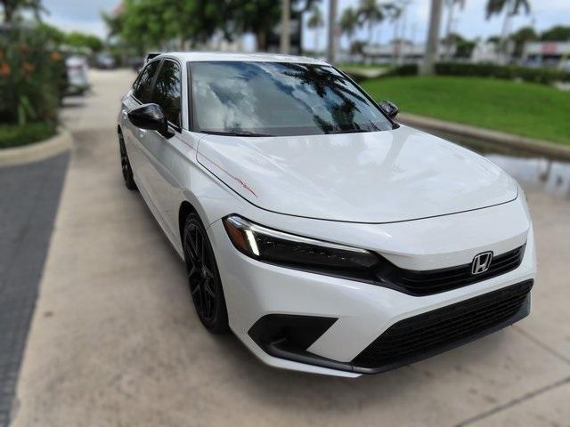 2022 Honda Civic Sedan Vehicle Photo in DELRAY BEACH, FL 33483-3294