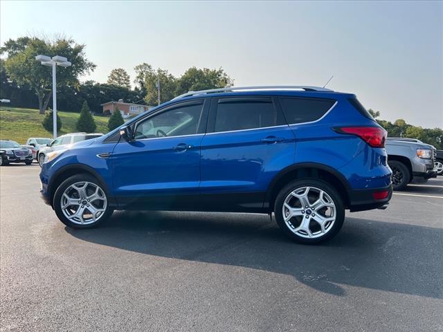 Used 2019 Ford Escape Titanium with VIN 1FMCU9J91KUB40228 for sale in Columbia, IL