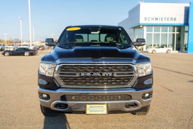 Used 2022 RAM Ram 1500 Pickup Big Horn/Lone Star with VIN 1C6SRFFT5NN222814 for sale in Willmar, Minnesota