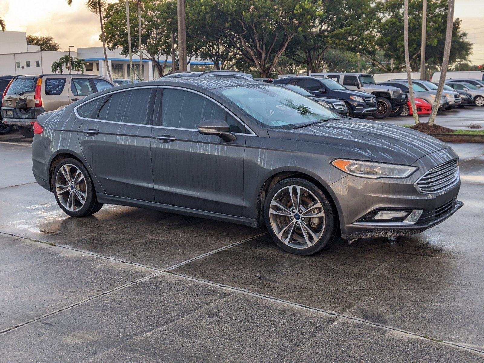 2017 Ford Fusion Vehicle Photo in PEMBROKE PINES, FL 33024-6534