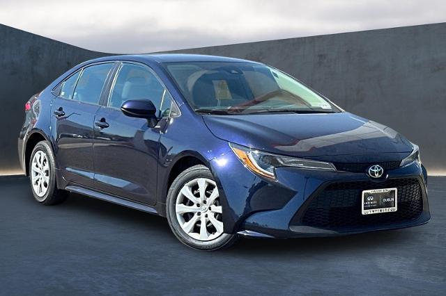 Used 2022 Toyota Corolla LE with VIN 5YFEPMAE8NP276412 for sale in Dublin, CA