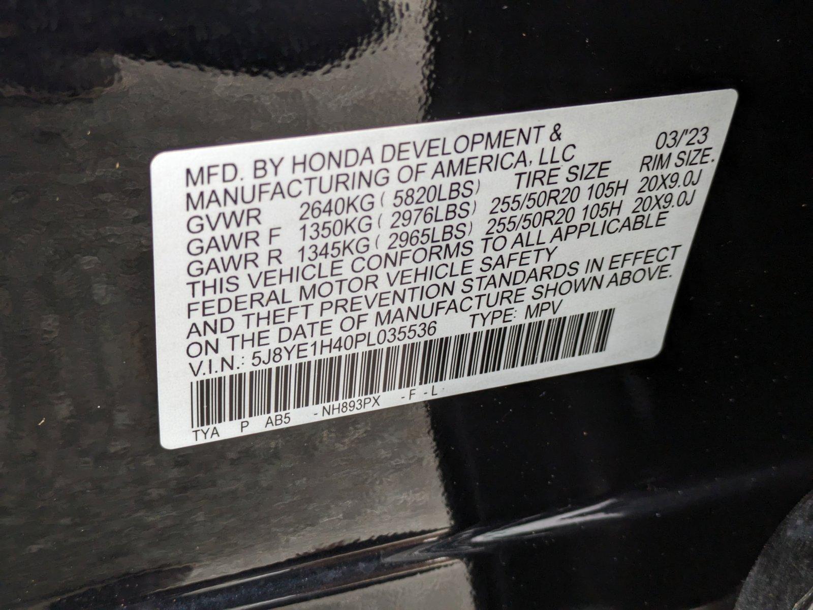 2023 Acura MDX Vehicle Photo in Cockeysville, MD 21030-2508