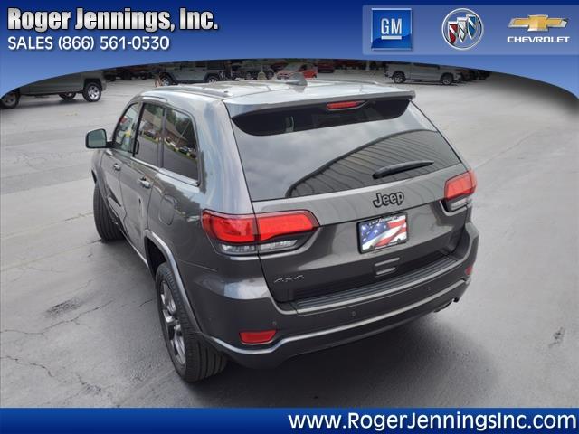 Used 2021 Jeep Grand Cherokee 80th Edition with VIN 1C4RJFBG1MC857997 for sale in Hillsboro, IL