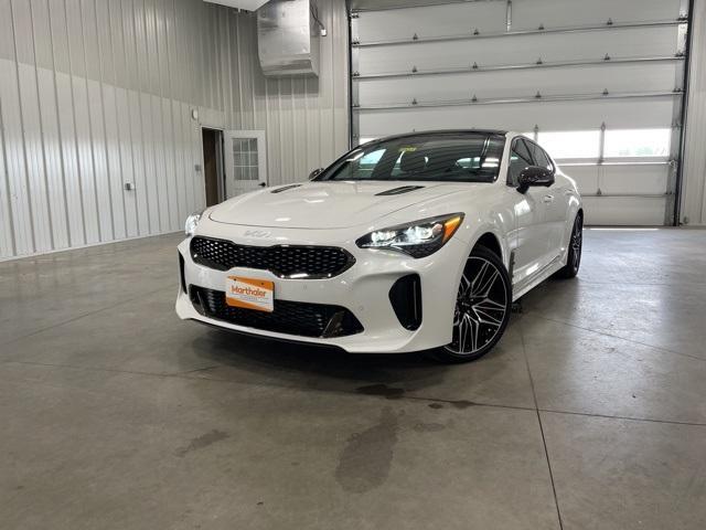 Used 2023 Kia Stinger GT2 with VIN KNAE55LC6P6135675 for sale in Glenwood, MN