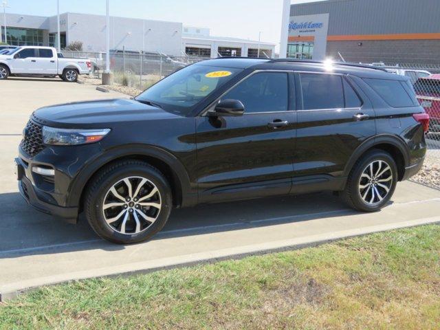 Used 2020 Ford Explorer ST with VIN 1FM5K8GC0LGB41284 for sale in Temple, TX