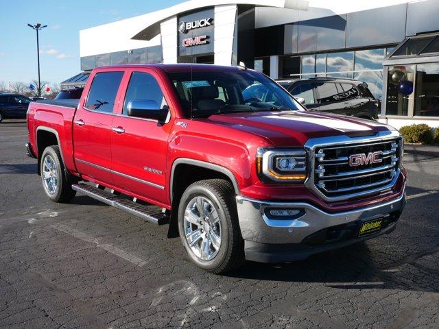 Used 2018 GMC Sierra 1500 SLT with VIN 3GTU2NEC4JG158690 for sale in Forest Lake, Minnesota