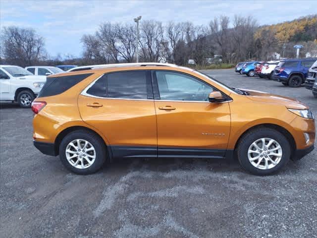 Used 2018 Chevrolet Equinox LT with VIN 2GNAXSEV0J6119747 for sale in Hamilton, NY