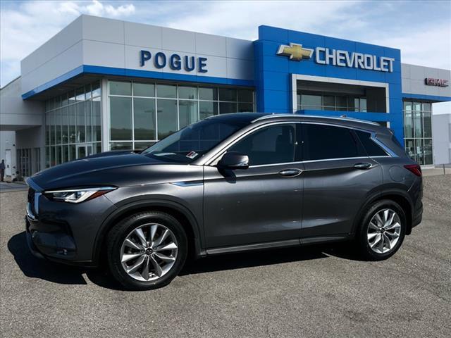 Used 2021 INFINITI QX50 Luxe with VIN 3PCAJ5BB9MF111702 for sale in Greenville, KY