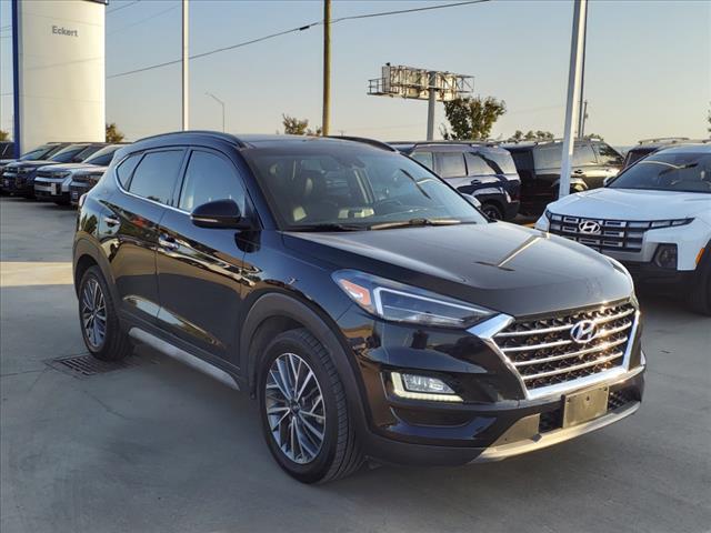 Used 2021 Hyundai Tucson Ultimate with VIN KM8J33AL8MU346894 for sale in Denton, TX