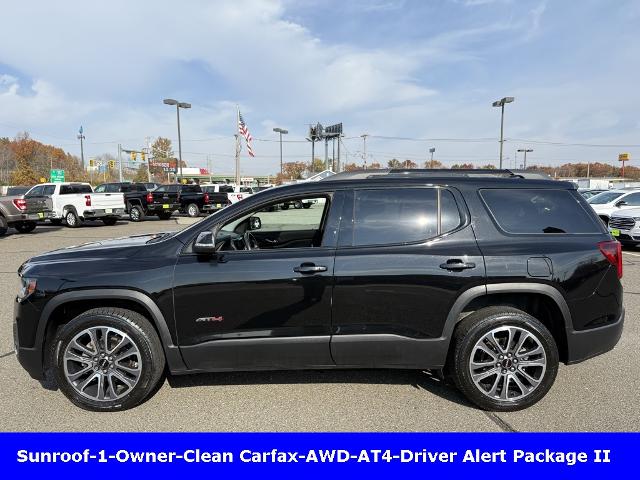 Used 2020 GMC Acadia AT4 with VIN 1GKKNLLS4LZ157138 for sale in Chicopee, MA