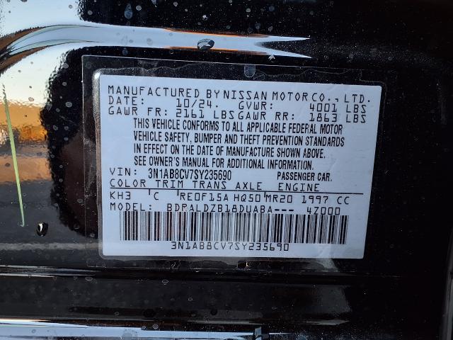 2025 Nissan Sentra Vehicle Photo in Oshkosh, WI 54904