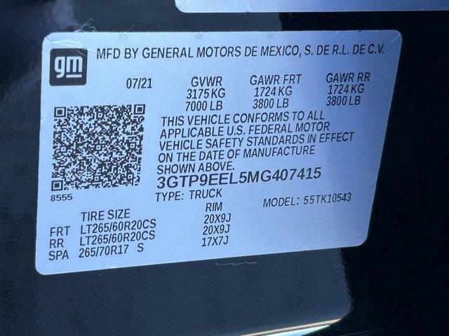 2021 GMC Sierra 1500 Vehicle Photo in DALLAS, TX 75244-5909