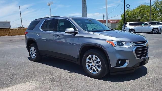 Used 2021 Chevrolet Traverse 3LT with VIN 1GNEVHKW9MJ220493 for sale in Portland, TX