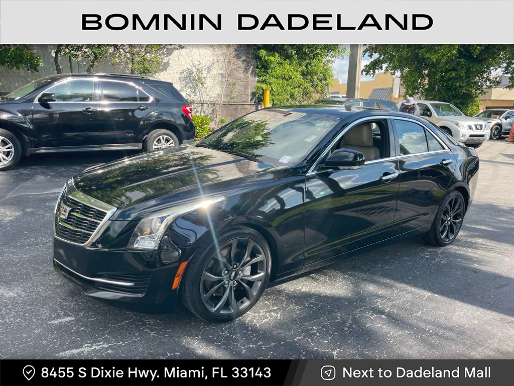 Used 2018 Cadillac ATS Sedan Luxury with VIN 1G6AB5SX6J0164623 for sale in Miami, FL