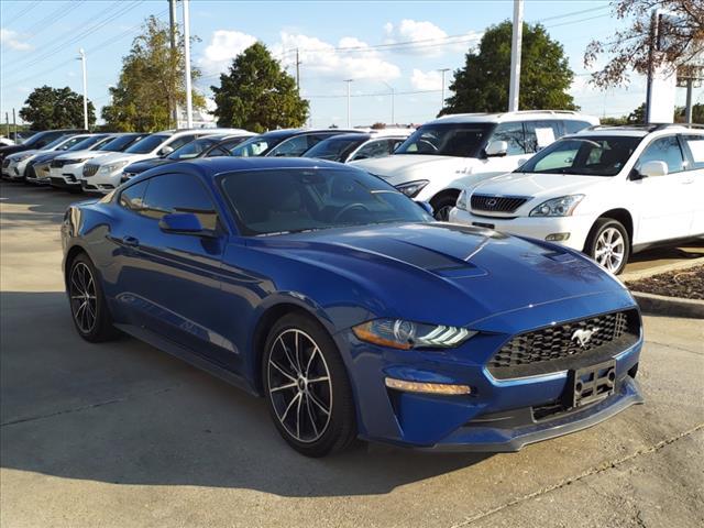 Used 2022 Ford Mustang EcoBoost with VIN 1FA6P8TH2N5110988 for sale in Denton, TX