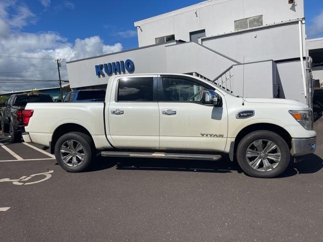 Used 2017 Nissan Titan SL with VIN 1N6AA1E51HN549133 for sale in Lihue, HI