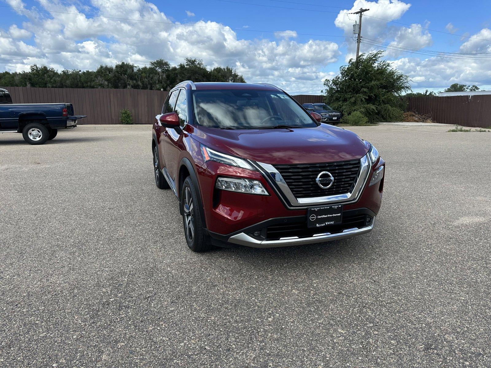 Certified 2021 Nissan Rogue Platinum with VIN JN8AT3DD4MW307382 for sale in Norfolk, NE