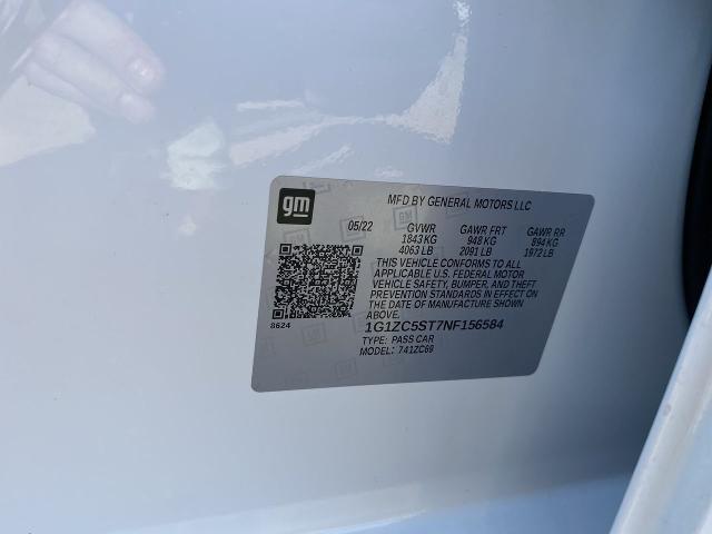 2022 Chevrolet Malibu Vehicle Photo in DURANT, OK 74701-4624