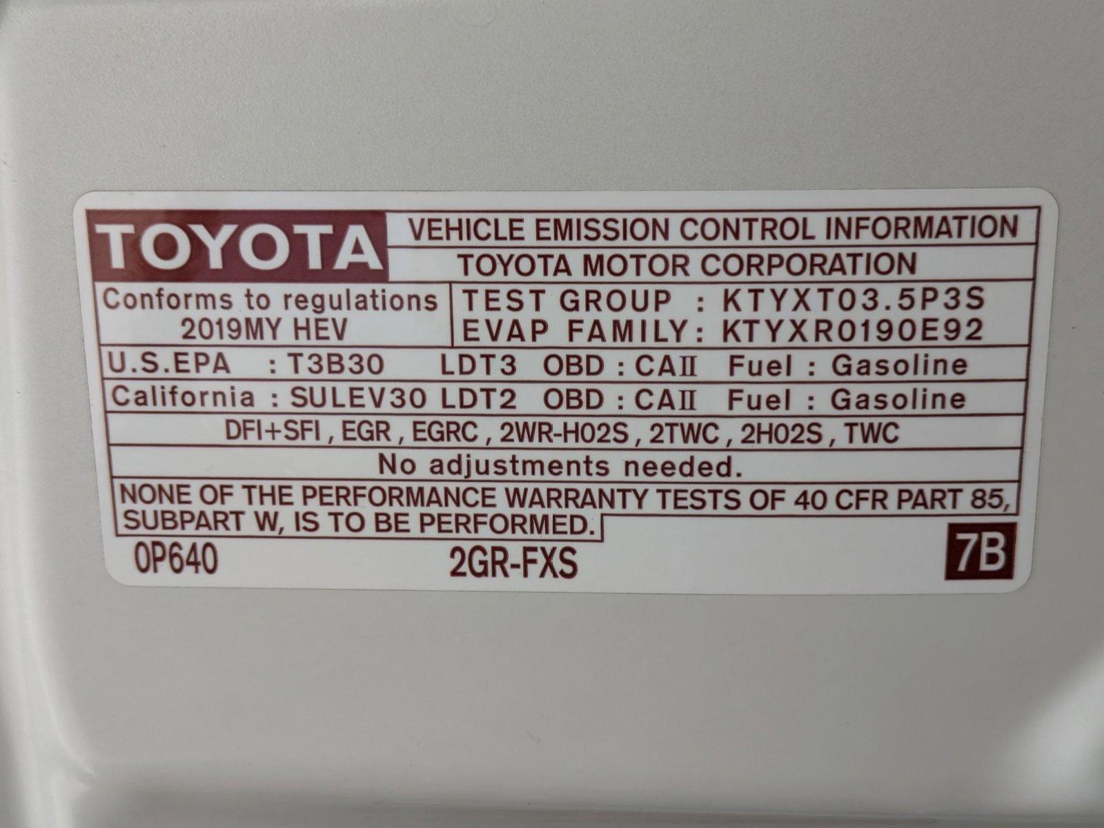 2019 Toyota Highlander Vehicle Photo in Tustin, CA 92782