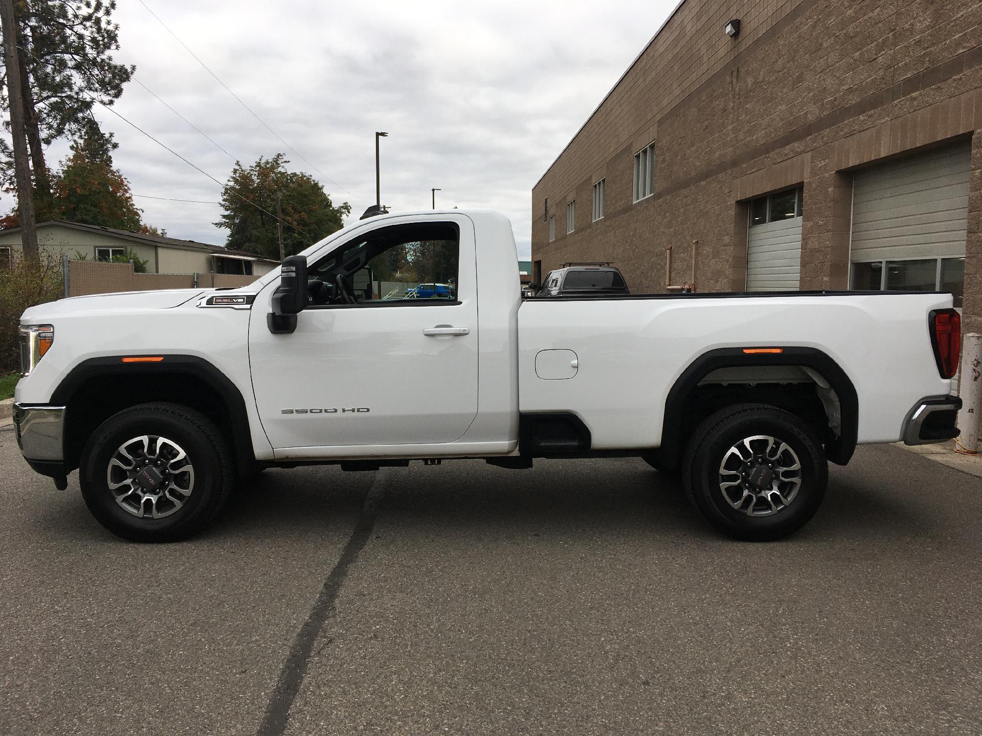 Used 2022 GMC Sierra 3500HD SLE with VIN 1GT39TE75NF196726 for sale in Coeur D'alene, ID