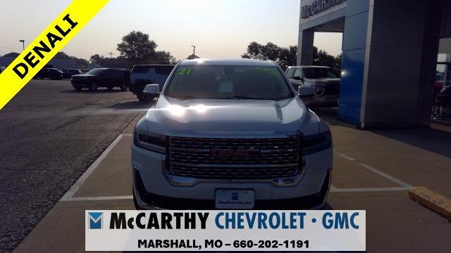 Used 2021 GMC Acadia Denali with VIN 1GKKNXLS2MZ179938 for sale in Marshall, MO