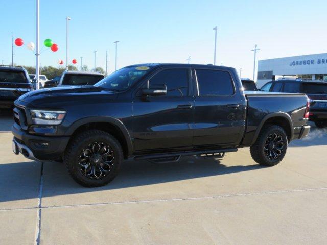 Used 2020 RAM Ram 1500 Pickup Rebel with VIN 1C6SRFLT0LN380043 for sale in Temple, TX