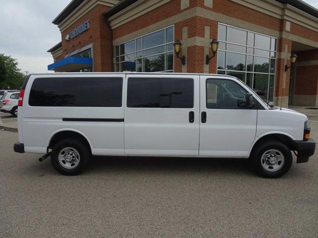 Certified 2023 Chevrolet Express Passenger LS with VIN 1GAZGNFP3P1130405 for sale in Montgomery, OH