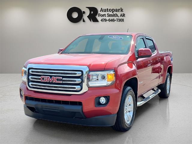 Used 2015 GMC Canyon SLE with VIN 1GTG5BE35F1251453 for sale in Fort Smith, AR