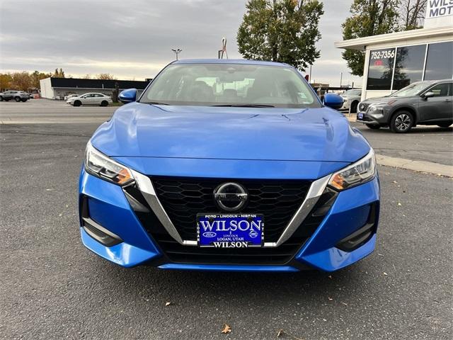 Used 2021 Nissan Sentra SV with VIN 3N1AB8CV1MY254836 for sale in Logan, UT