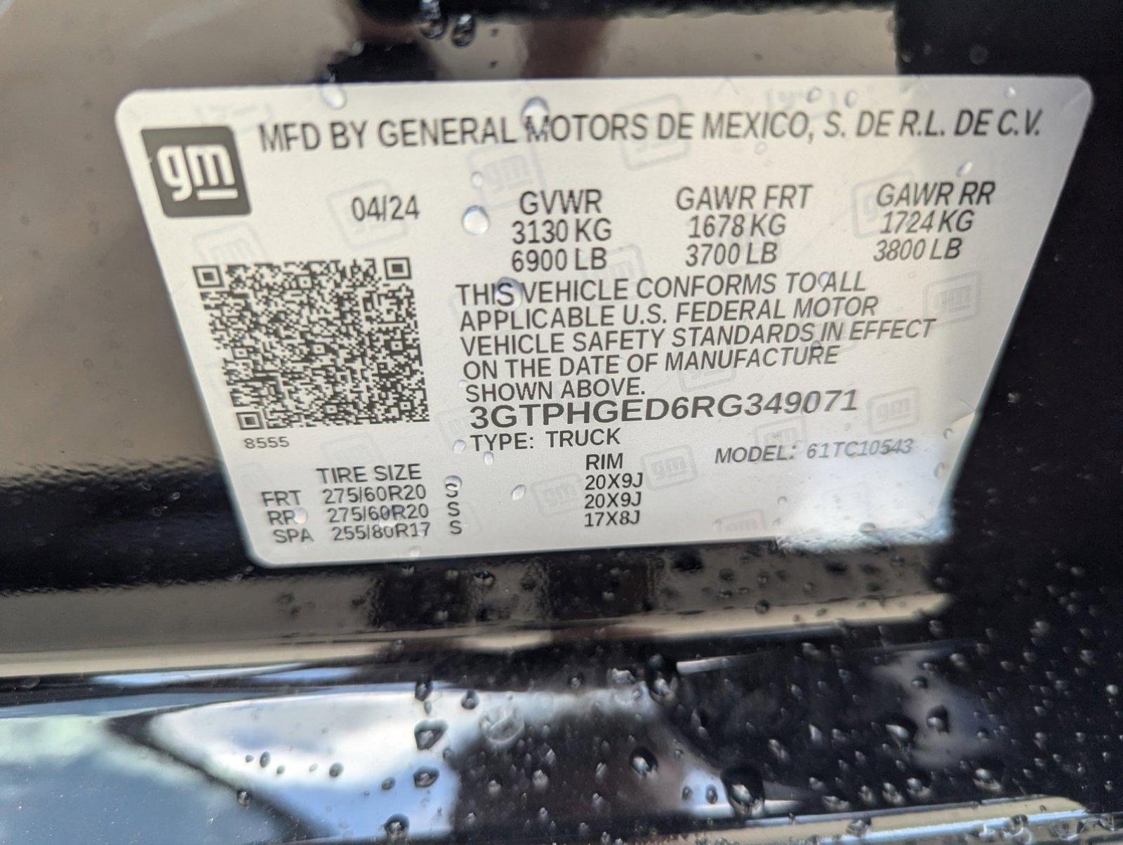 2024 GMC Sierra 1500 Vehicle Photo in CORPUS CHRISTI, TX 78412-4902