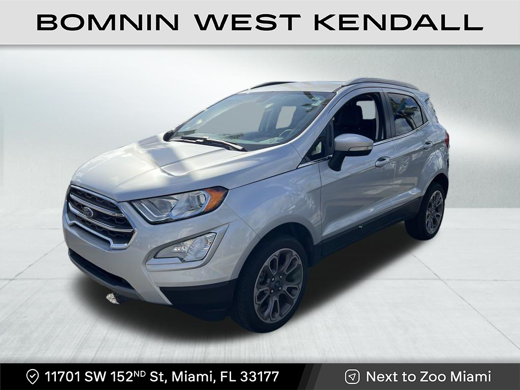 Used 2021 Ford EcoSport Titanium with VIN MAJ6S3KL4MC456168 for sale in Miami, FL