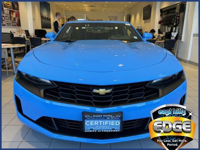 Certified 2023 Chevrolet Camaro 1LT with VIN 1G1FB1RS5P0132382 for sale in Freeport, NY