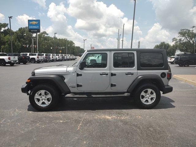 Used 2020 Jeep Wrangler Unlimited Sport S with VIN 1C4HJXDN9LW129628 for sale in Bainbridge, GA