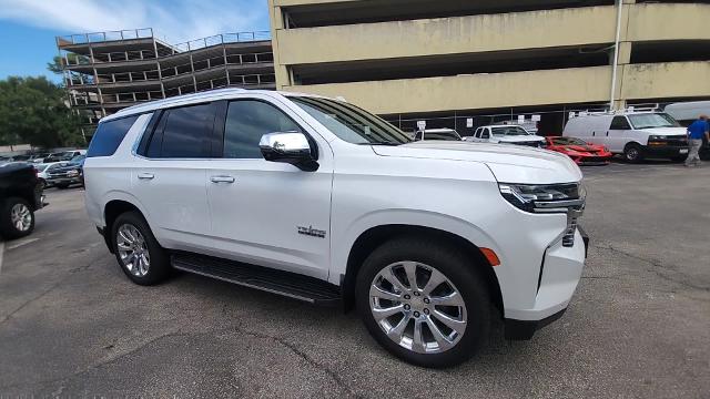 Used 2021 Chevrolet Tahoe Premier with VIN 1GNSCSKDXMR115595 for sale in Houston, TX