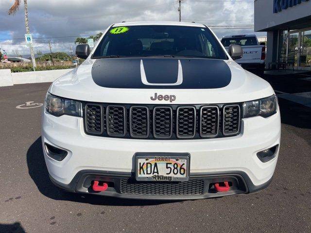 Used 2017 Jeep Grand Cherokee Trailhawk with VIN 1C4RJFLGXHC949453 for sale in Lihue, HI