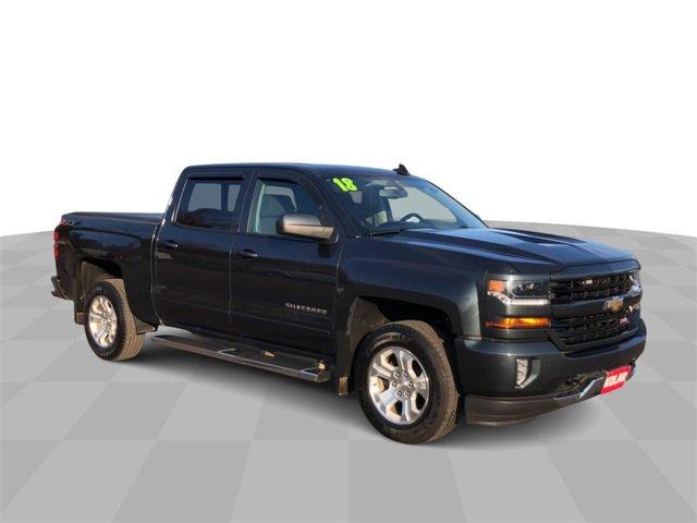 Used 2018 Chevrolet Silverado 1500 LT with VIN 3GCUKREC5JG168667 for sale in Hermantown, Minnesota