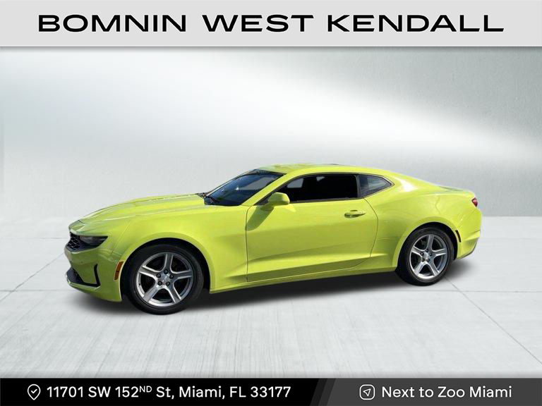 Used 2020 Chevrolet Camaro 1LT with VIN 1G1FA1RX6L0108987 for sale in Miami, FL