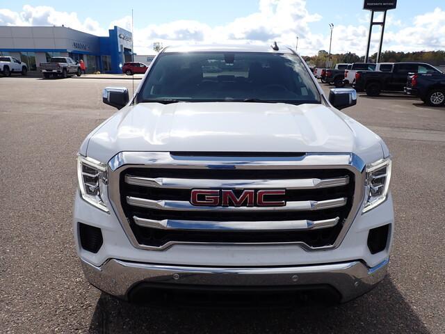 Used 2021 GMC Sierra 1500 SLE with VIN 3GTU9BET8MG334249 for sale in Sault Sainte Marie, MI