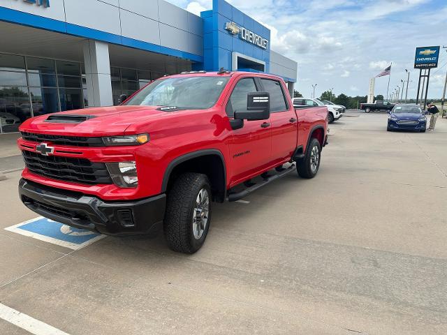 Used 2024 Chevrolet Silverado 2500HD Custom with VIN 2GC1YME70R1199126 for sale in Blanchard, OK