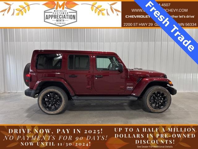 2021 Jeep Wrangler 4xe Vehicle Photo in GLENWOOD, MN 56334-1123