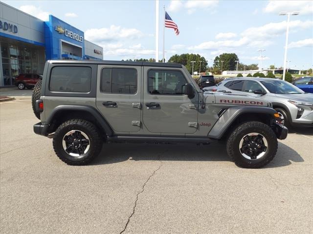 Used 2021 Jeep Wrangler Unlimited Rubicon with VIN 1C4HJXFN7MW511543 for sale in Henderson, NC