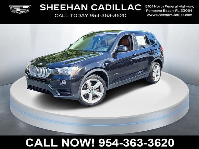 2017 BMW X3 Vehicle Photo in POMPANO BEACH, FL 33064-7091